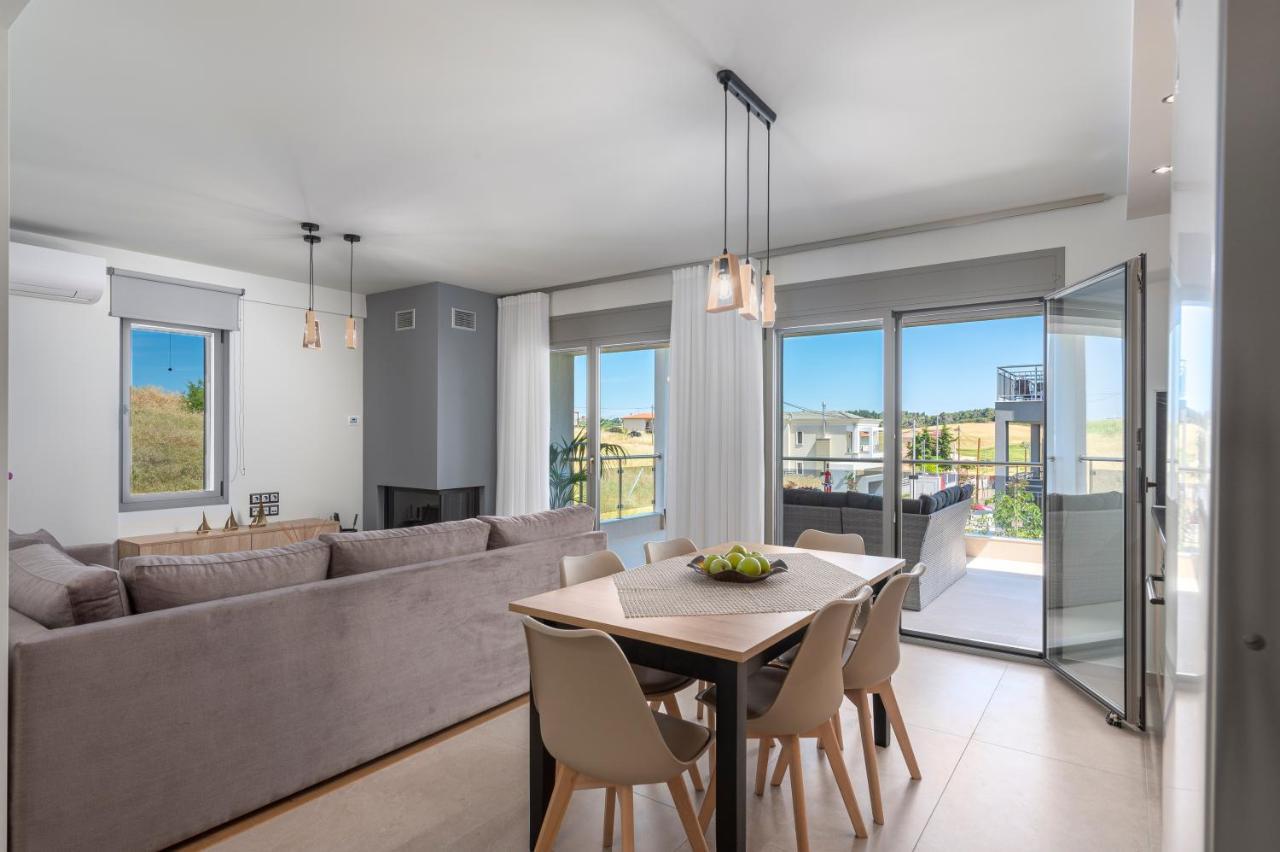 Sea Wind Luxury Apartments With Pool Kassandra Halkidikι Nea Fokea Exterior foto
