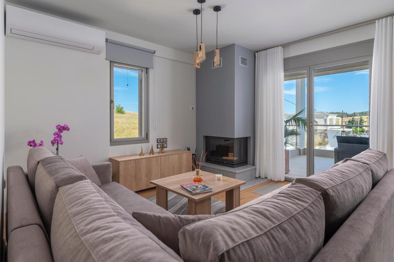 Sea Wind Luxury Apartments With Pool Kassandra Halkidikι Nea Fokea Exterior foto